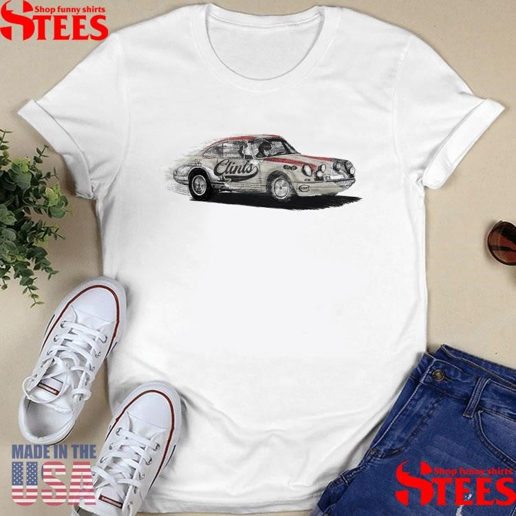 Rally Car Clints Shirts