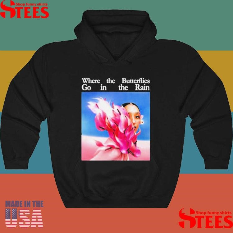 Raveena Where The Butterflies Go In The Rain T-shirts