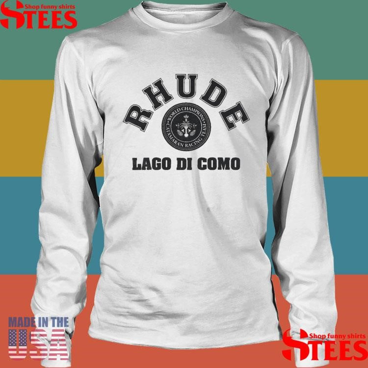 Rhude Rhude Lago Di Como Shirts