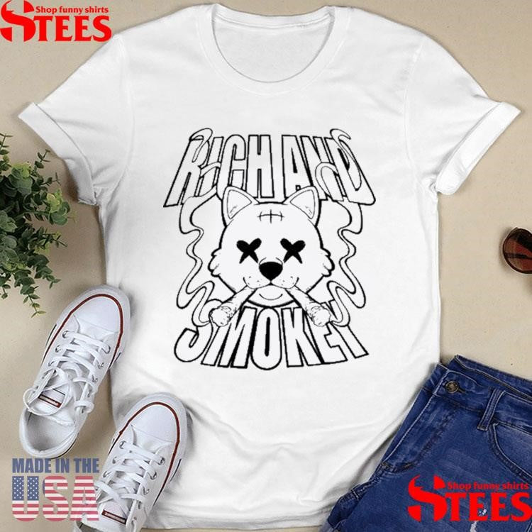 Rich And Smokey Color Drain Shirts