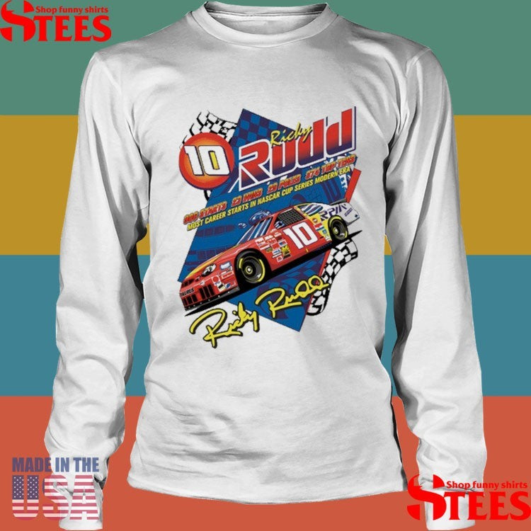 Ricky Rudd Checkered Flag Sports 2025 Hall Of Fame Inductee Shirts