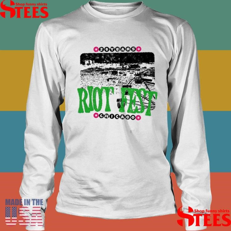 Riot Fest Ferris Wheel Chicago 20 Years Shirts
