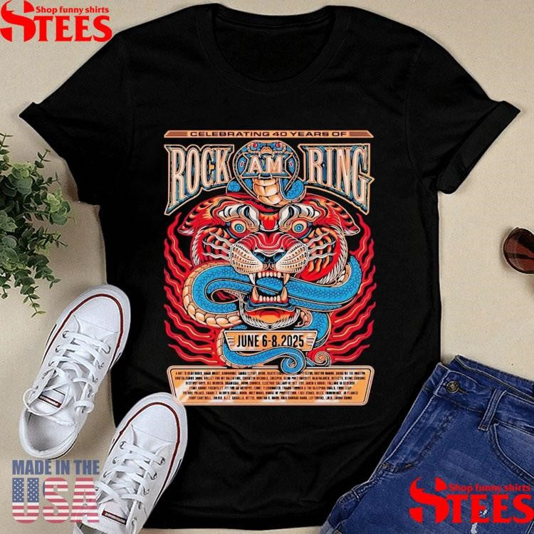 Rock Am Ring Shows On June 6-8 2025 In Nürburg, Germany Shirts