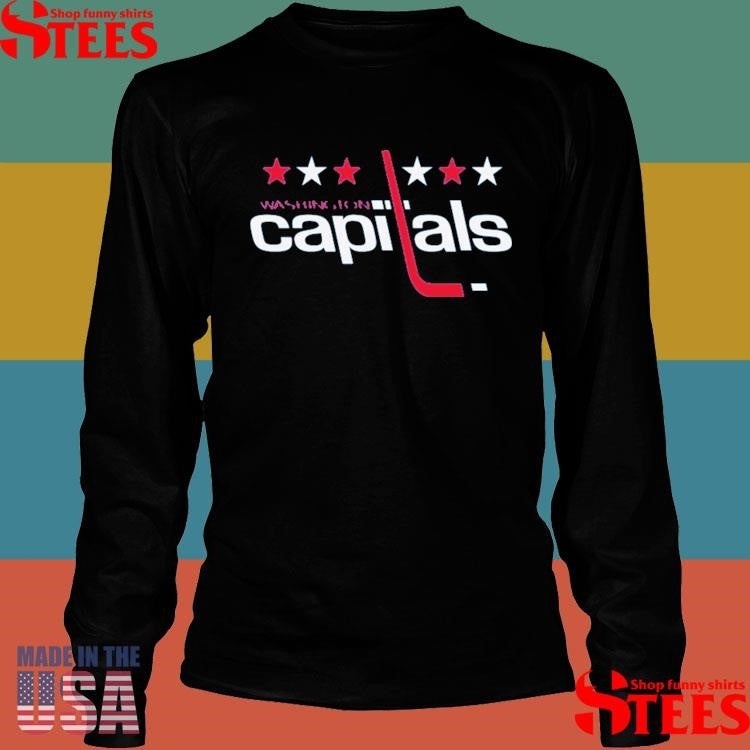 Royal Washington Capitals Retro Logo Shirts
