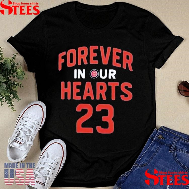 Ryne Sandberg Forever 23 In Our Hearts T-shirts