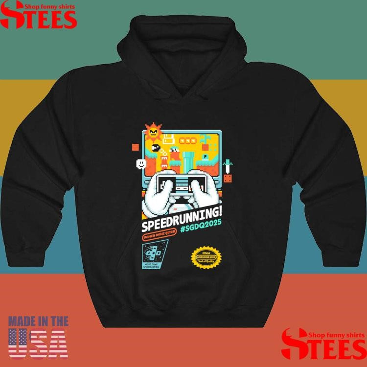 SGDQ Speedrunning 2025 Games Done Quick T-shirt