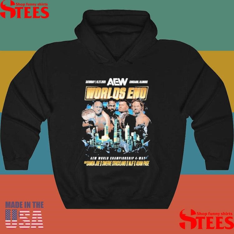 Samoa Joe Vs Hangman Adam Page Vs Swerve Strickland Vs Mjf T-shirt