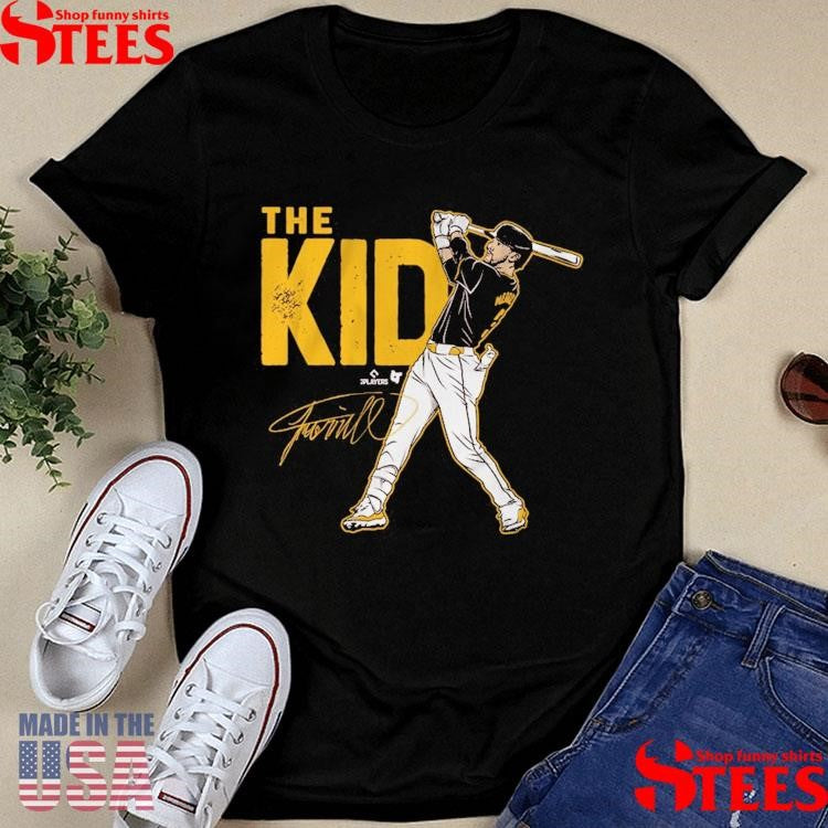 San Diego Padres Jackson Merrill The Kid Signature Shirts