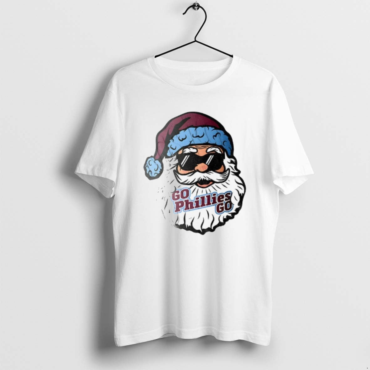 Official Santa Claus X Philadelphia Phillies Go Phillies Go Baseball 2025 Christmas