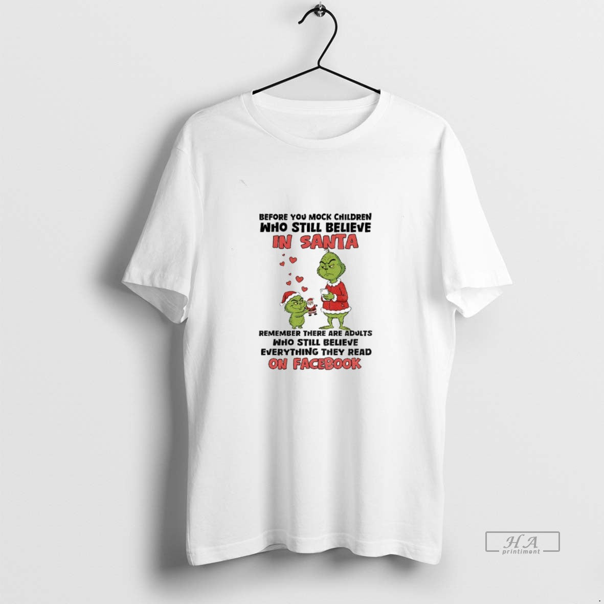 Official Santa Grinch Before You Mock Children Who Still Believe In Santa Remember There Are