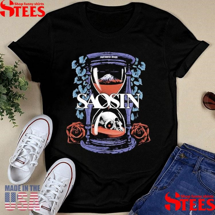 Saosin Jun 7 2025 Monterrey Mexico Shirts