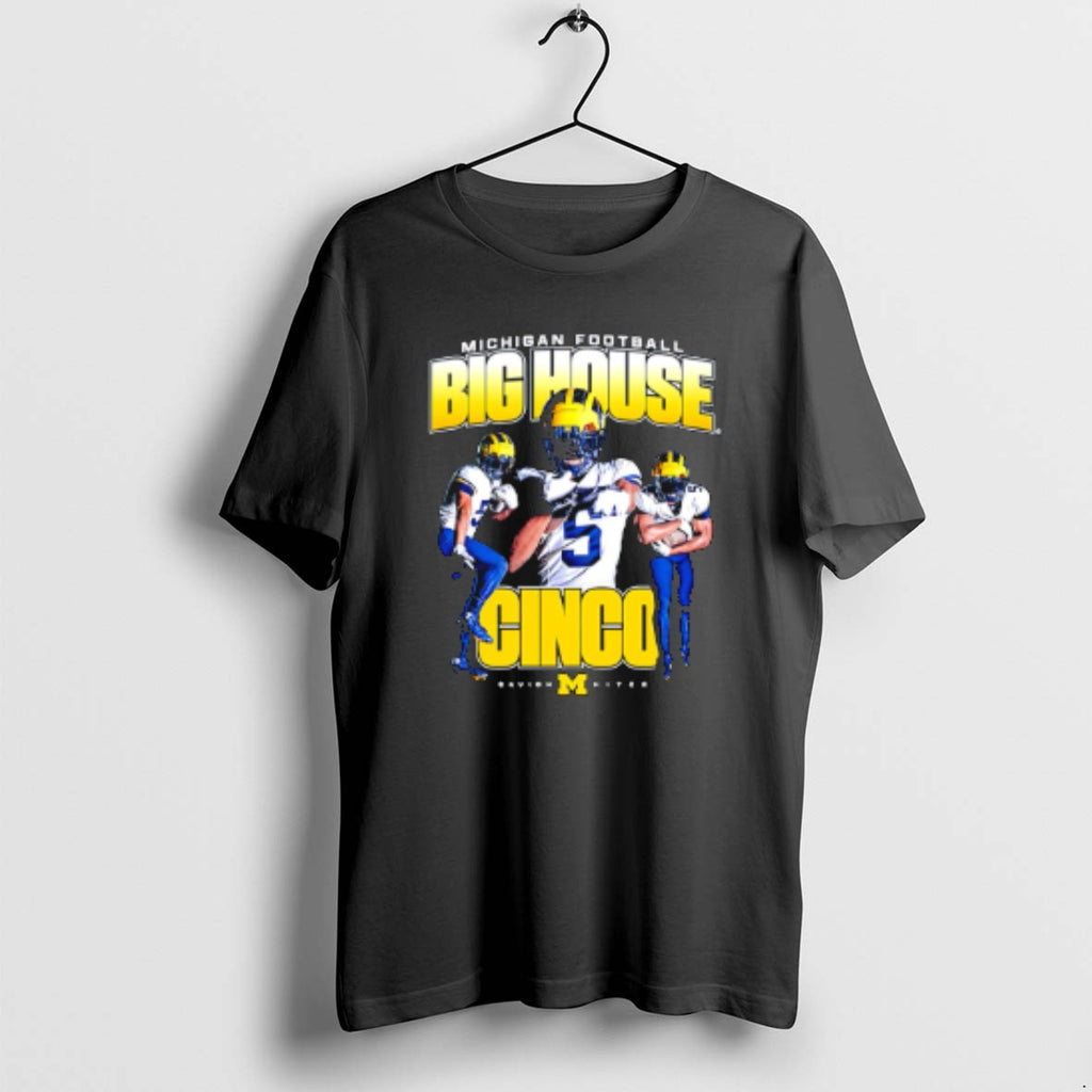 Official Savion Hiter Big House Cinco Michigan Wolverines