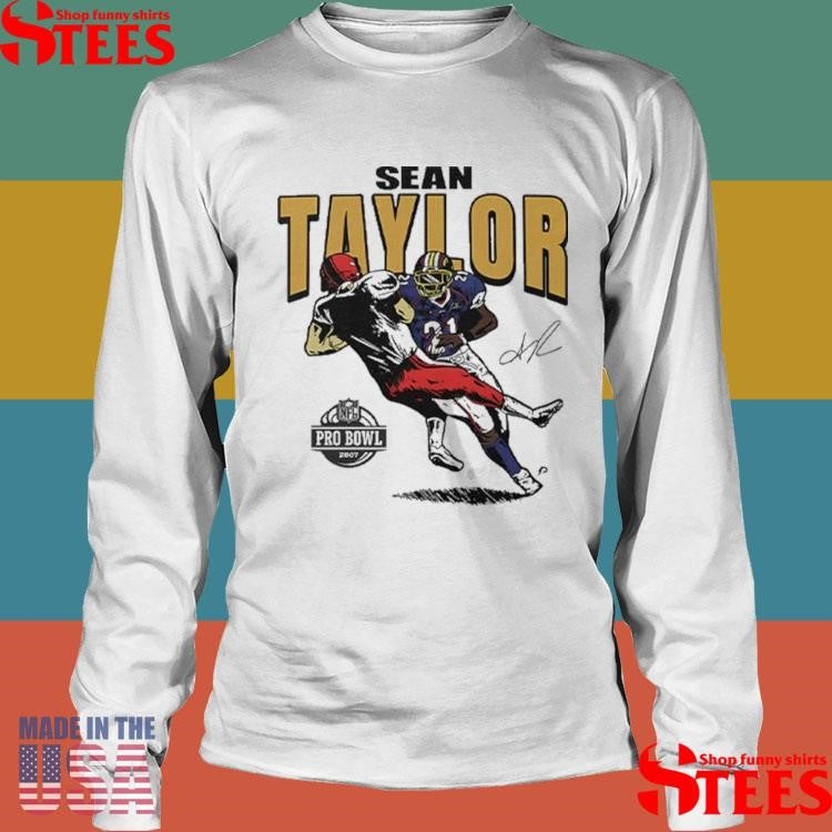 Sean Taylor Washington Commanders 2007 Pro Bowl Caricature Shirts