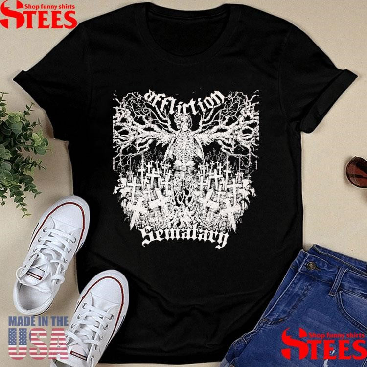 Sematary Grave Affliction Sematary T-shirt
