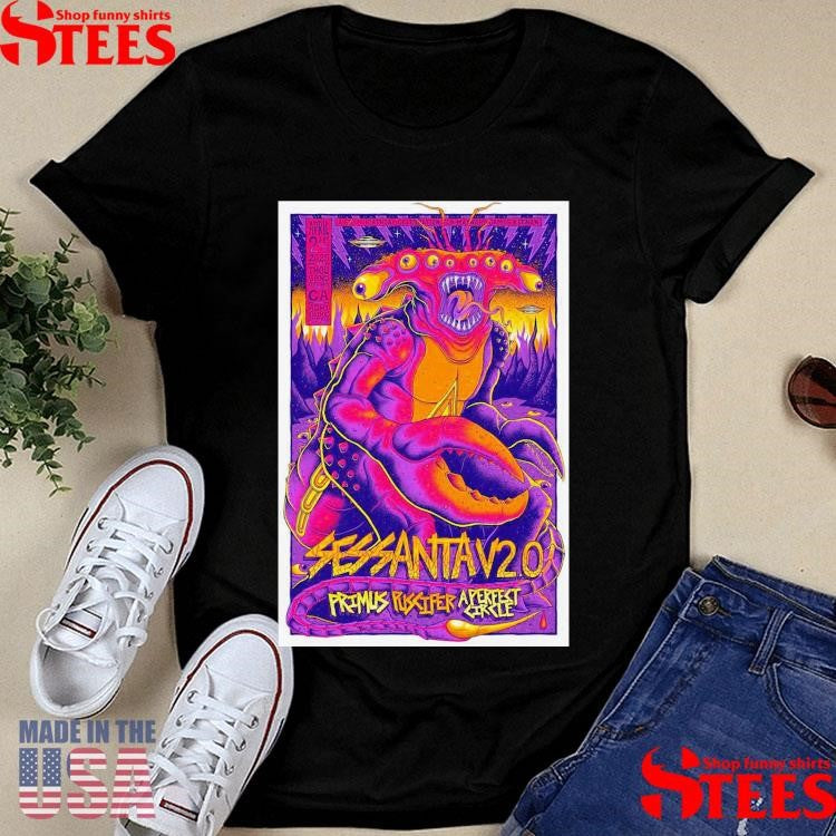 Sessanta At Acrisure Arena In Palm Desert, Ca On April 24 2025 Tour Poster Shirts