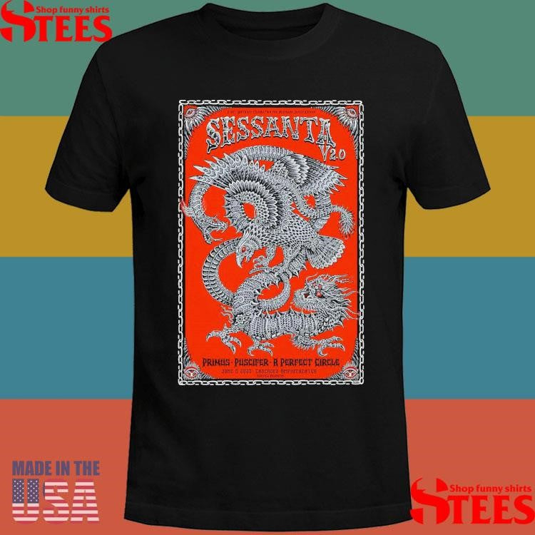 Sessanta Primus Puscifer A Perfect Circle June 6 2025 Ridgefield, Wa T-shirt