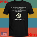 Shelter Jump If We Place A Blindfold On Our Eyes Iron And Gold Appear The Same Shirts