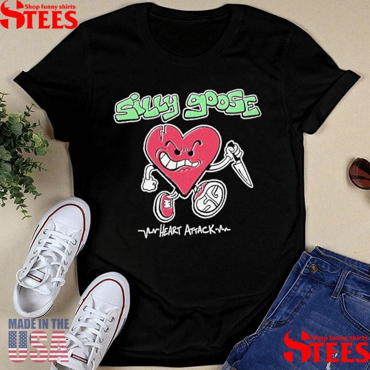 Silly Goose Heart Attack T-shirt