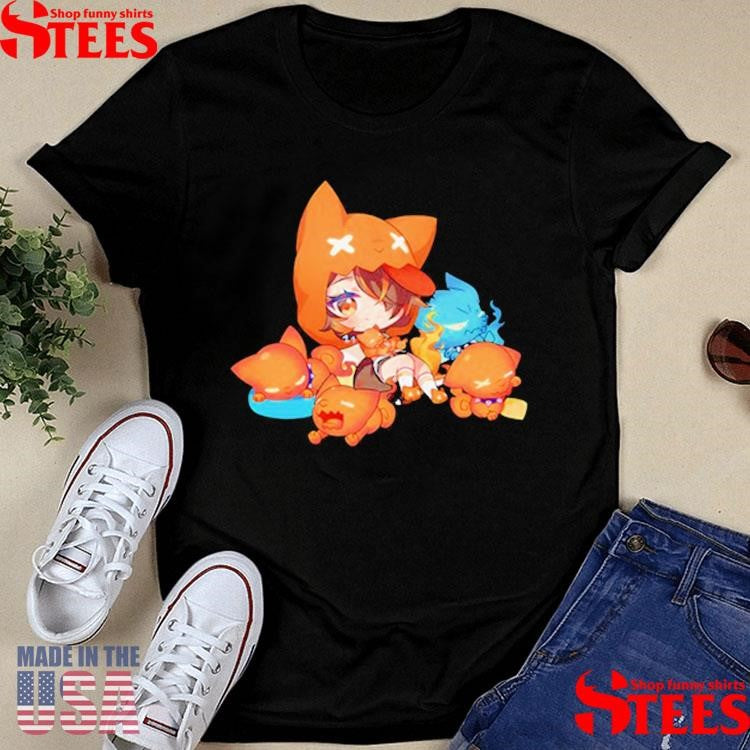Sinder Pyro Pajama Waifu Shirts