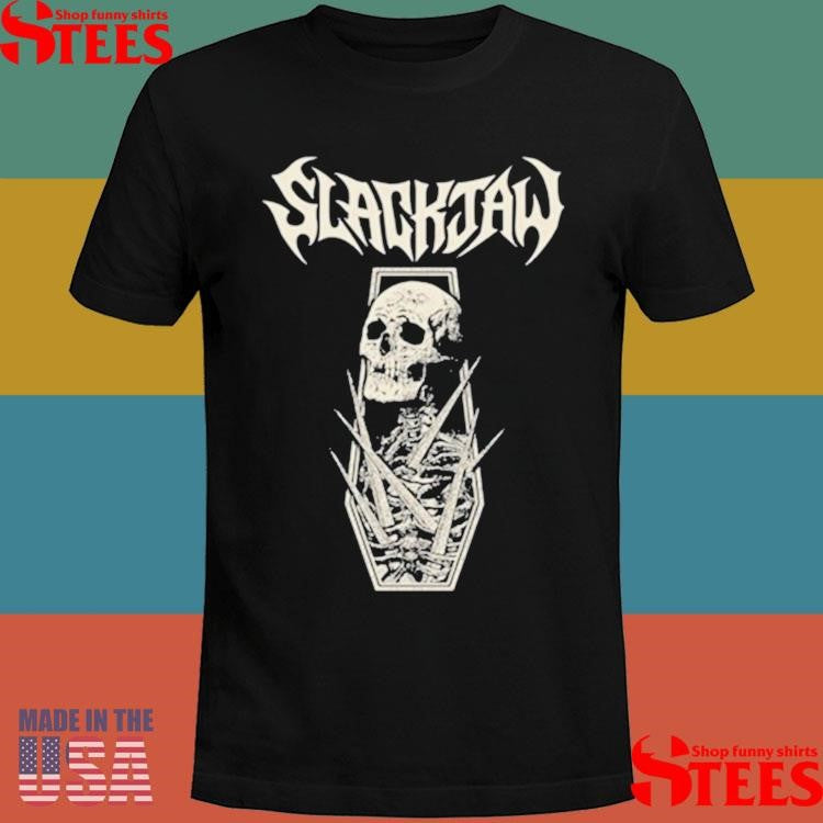 Slackjaw Mourn Skull T-Shirts