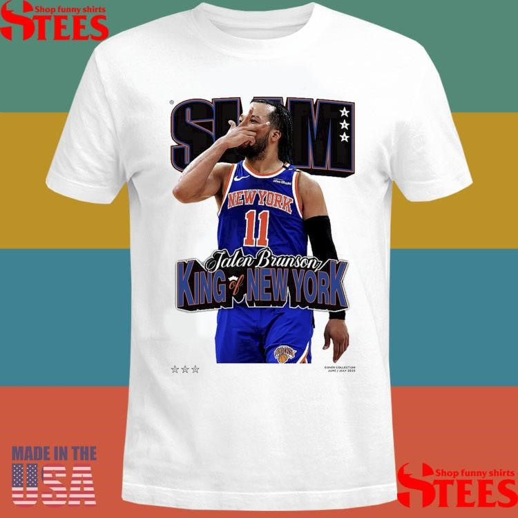 Slam Cover Jalen Brunson King New York Shirts
