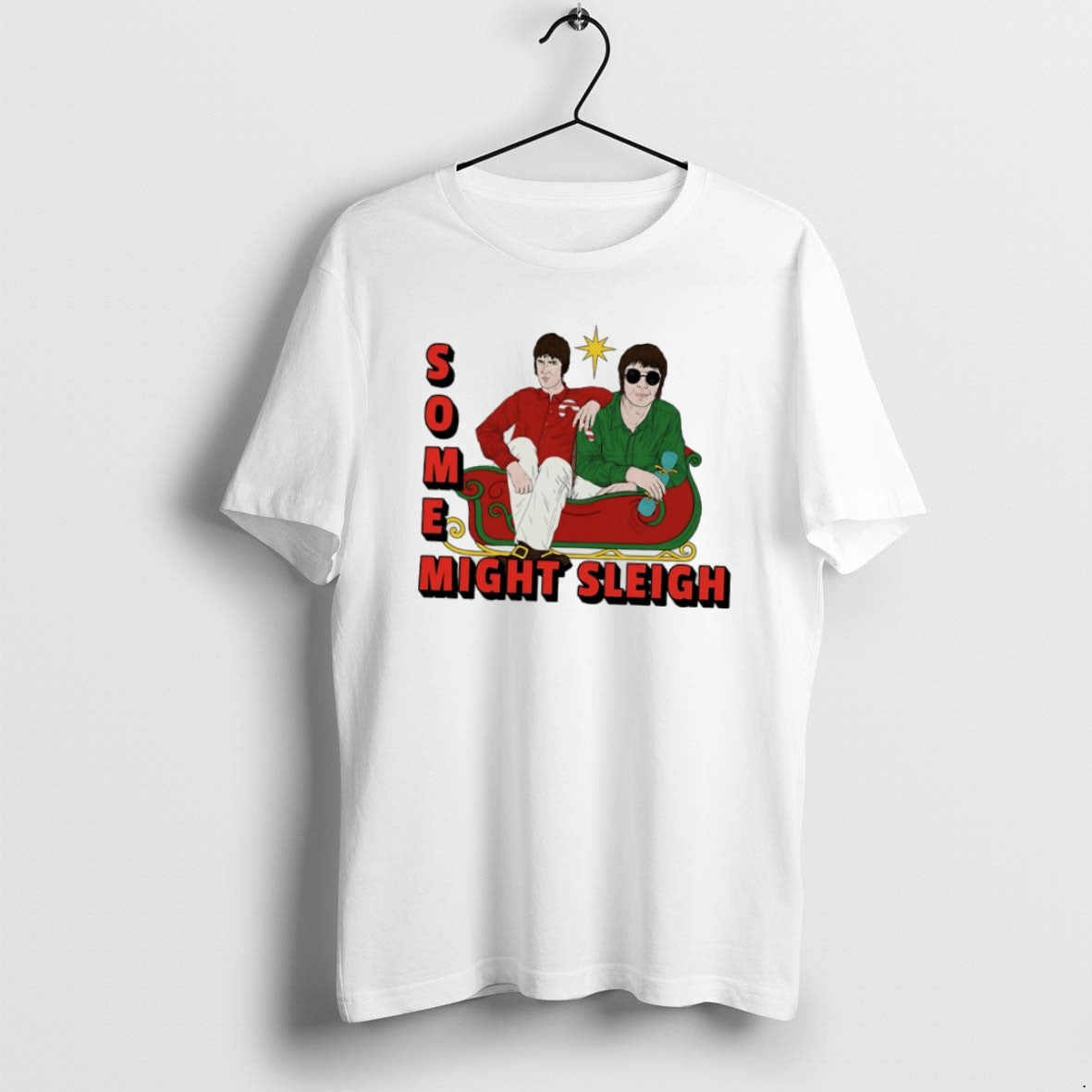 Official Some Might Sleigh Oasis Christmas