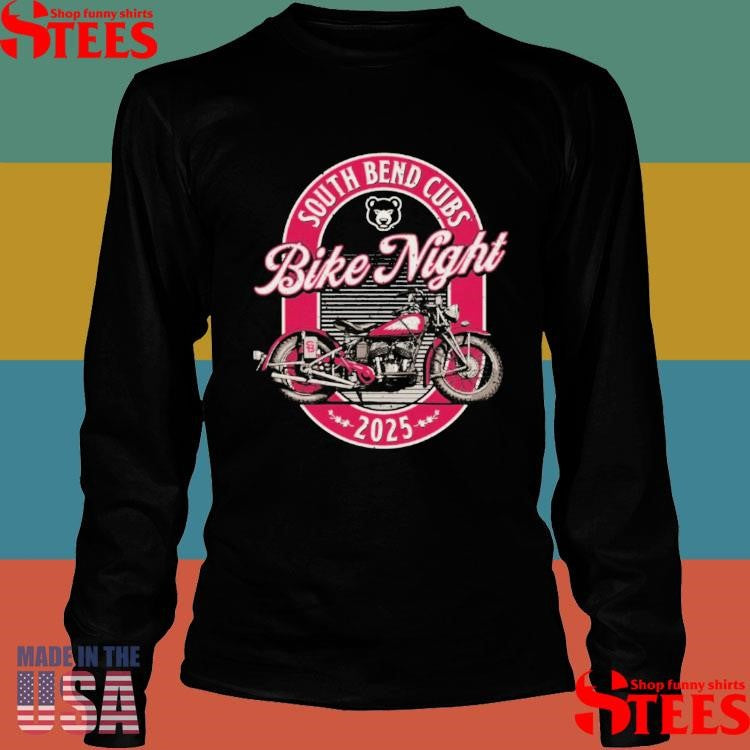 South Bend Cubs Bike Night 2025 T-shirt