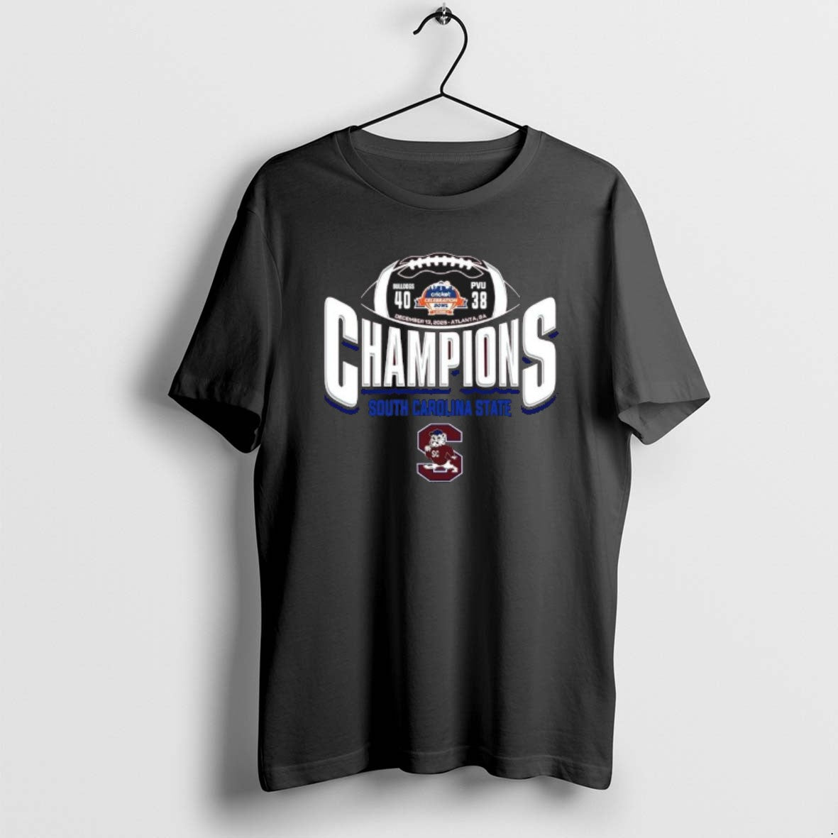 Official South Carolina State University Bulldogs Football 2025 Celebration Bowl Champions