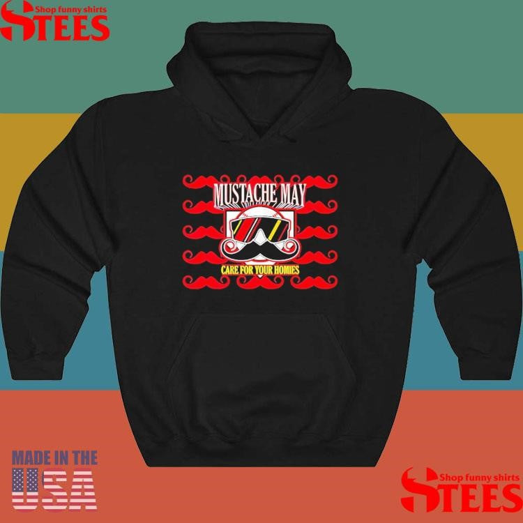 St. Louis Cardinals Mustache May 2025 Care For Your Homies Shirts