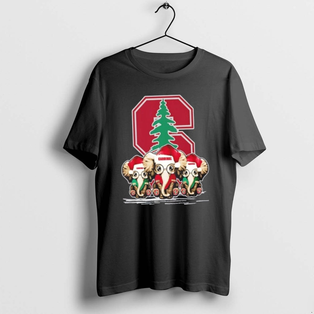 Official Stanford Cardinal X Elephants Santa Hat Merry Christmas