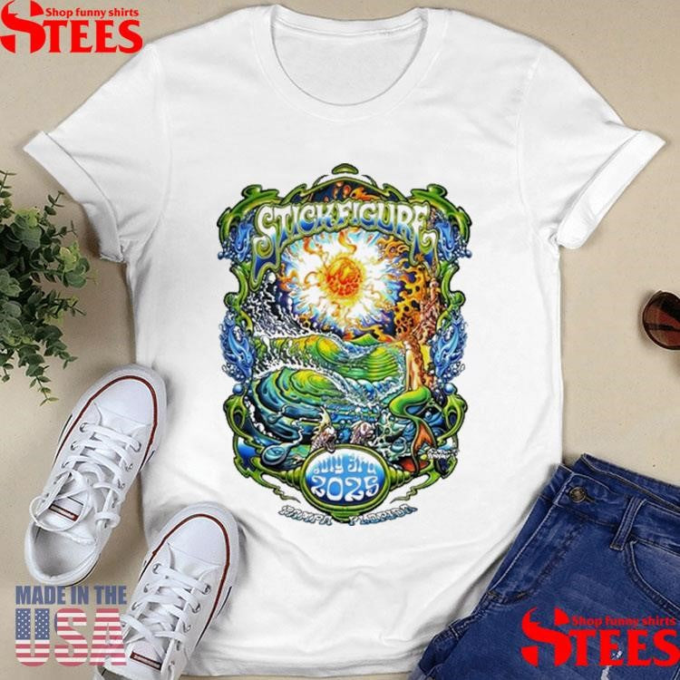 Stick Figure On July 3 2025 In Tampa Fl Tour T-shirt