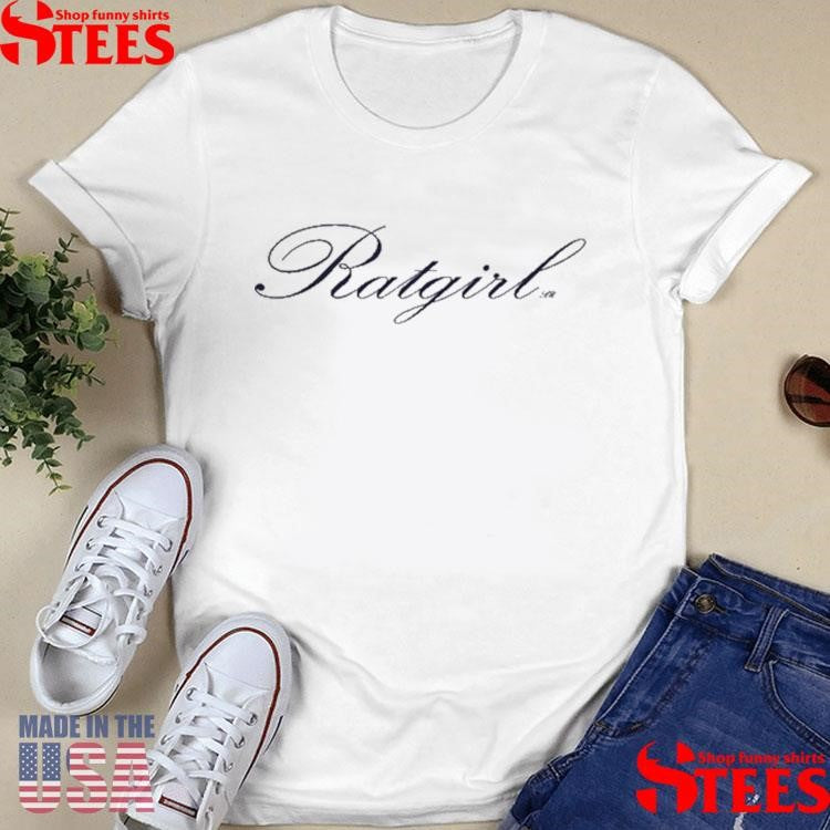 Stray Rats Ratgirl Script Shirts