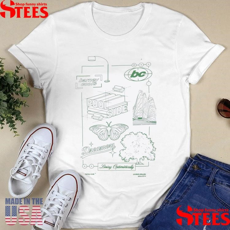 Streetscape Barney Cools Living Optimistically Shirts