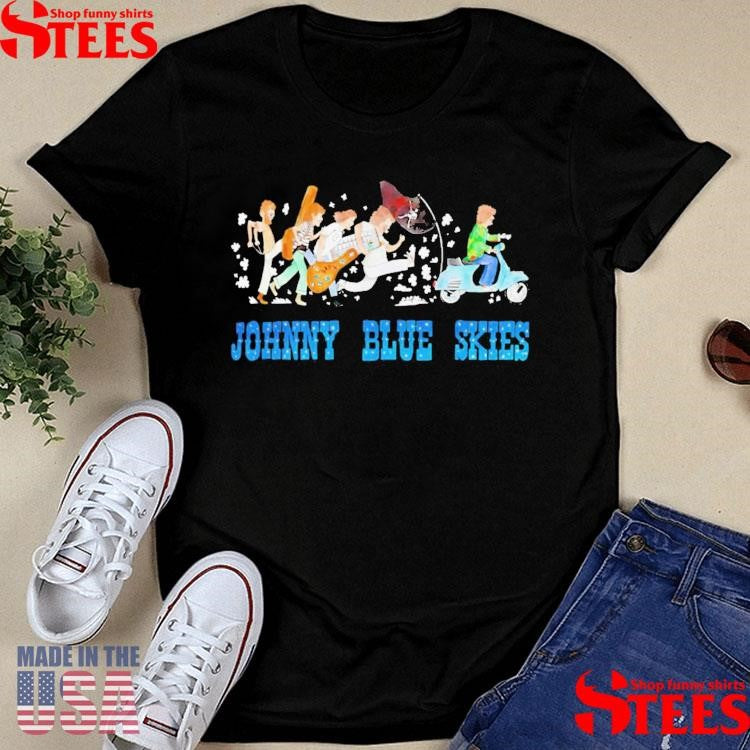 Sturgill Simpson Scooter Johnny Blue Skies T-shirt