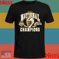 Summit Sportswear Western Michigan Broncos Brown 2025 National Mens Hockey Champions Shirts