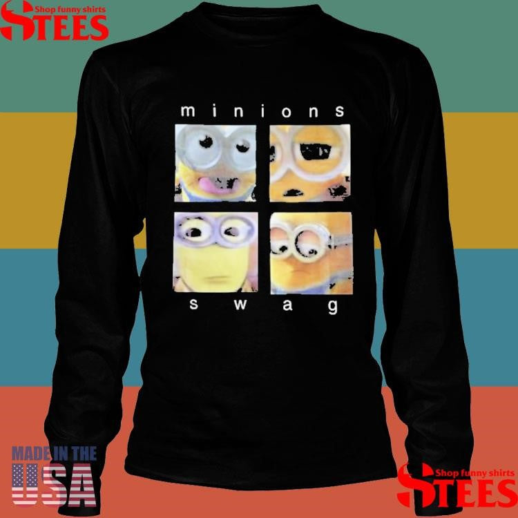 Swag Minion Graphic T-shirt