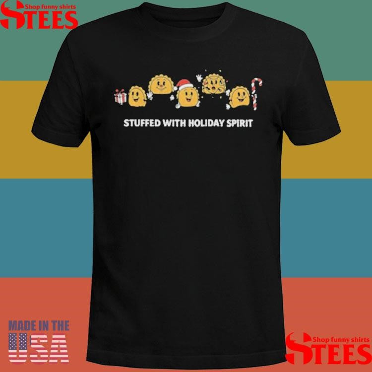 Tacos Stuffed With Holiday Spirit Merry Christmas T-shirt