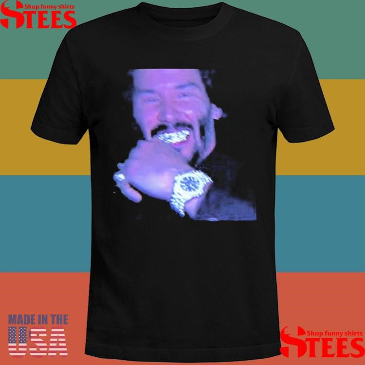 Takeover Worldwide 111 Bust Down Keanu T-shirt