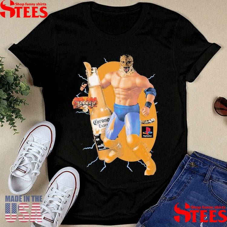 Tekken 3 Kng Rna Corona Extra Beer T-shirt