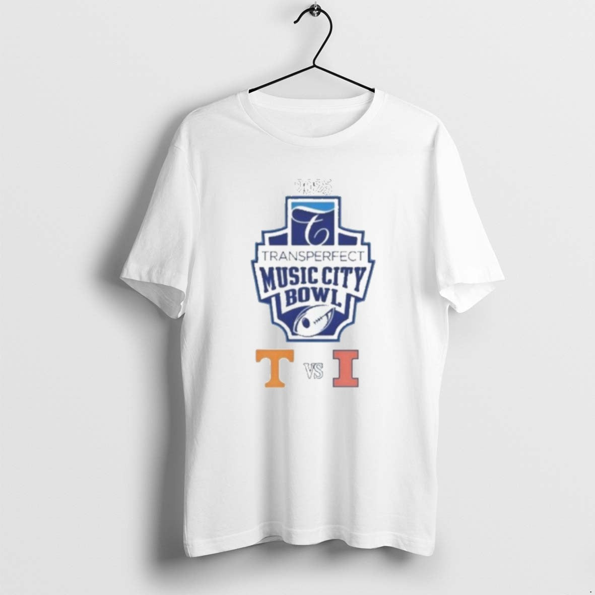 Official Tennessee Volunteers Vs Illinois Fighting Illini 2025 Liberty Mutual Music City Bowl
