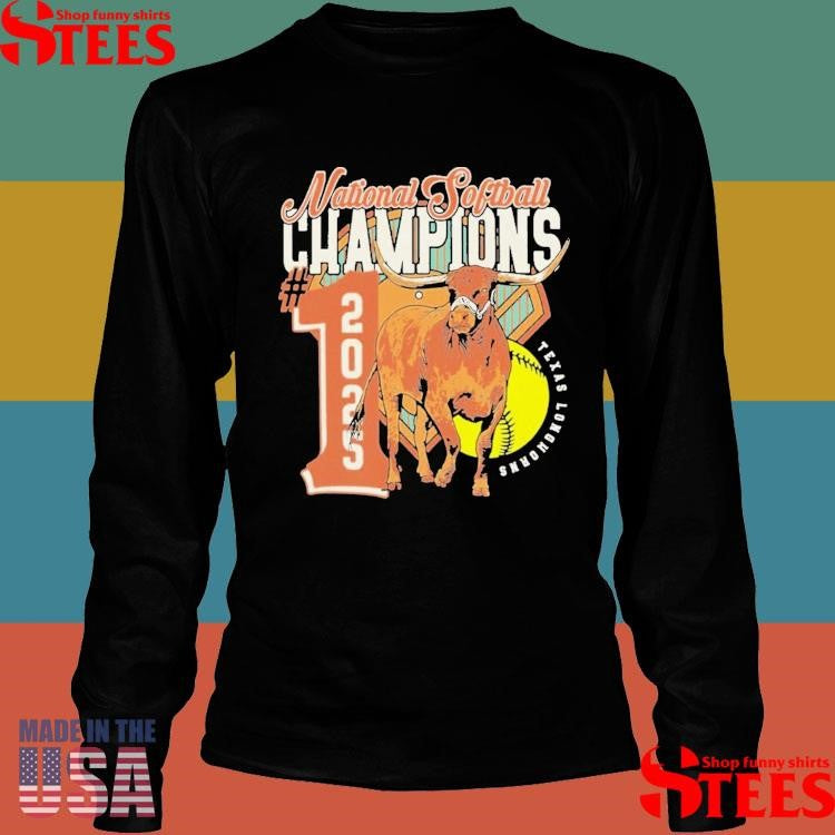 Texas Longhorns 2025 Ncaa Softball Women’s College World Series Champions Mascot T-shirt