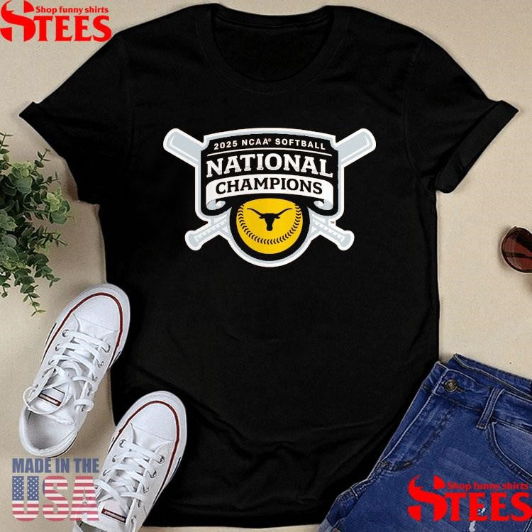 Texas Longhorns 2025 Ncaa Softball Women’s College World Series Champions T-shirt