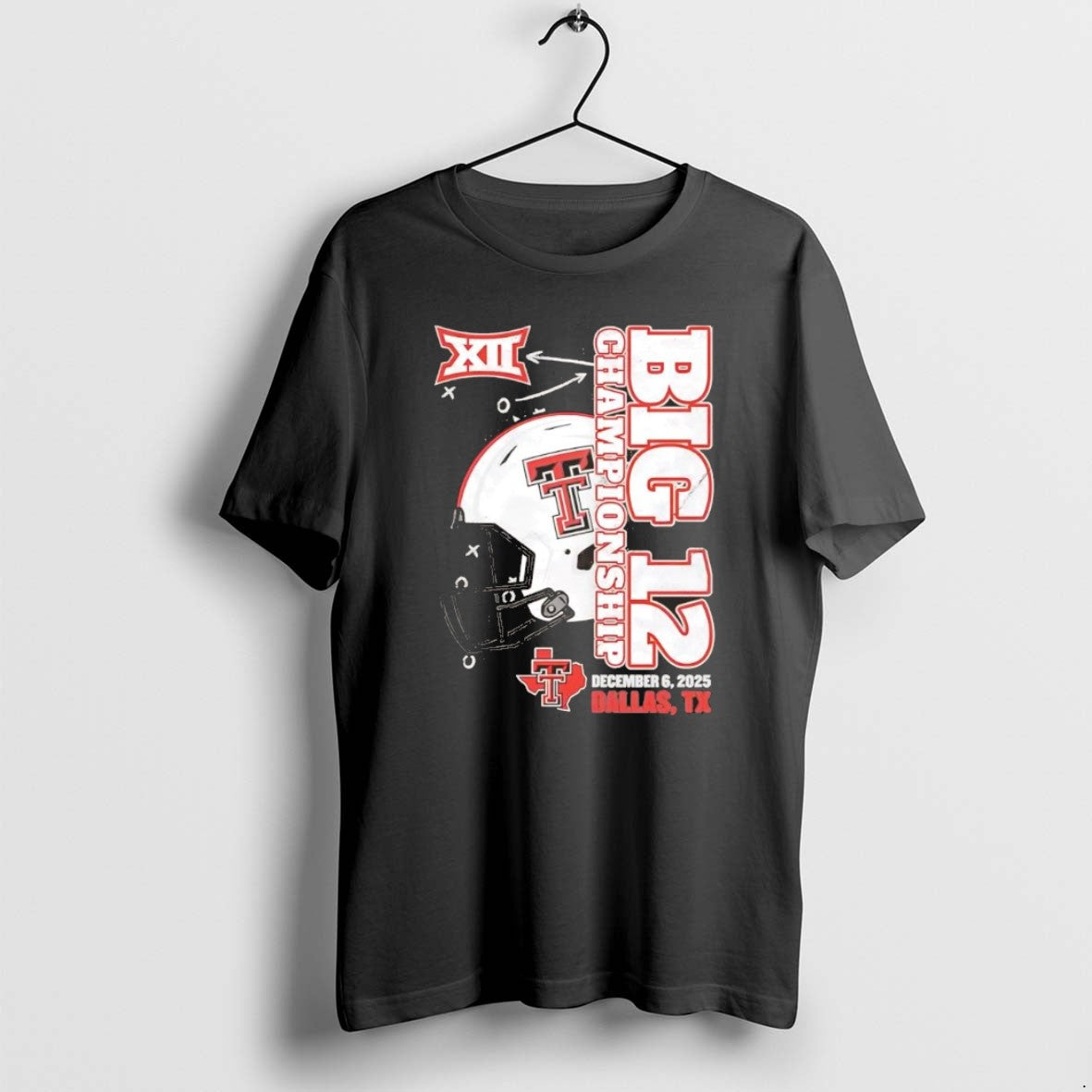 Official Texas Tech Red Raiders 2025 Big 12 Championship Christmas Chriast