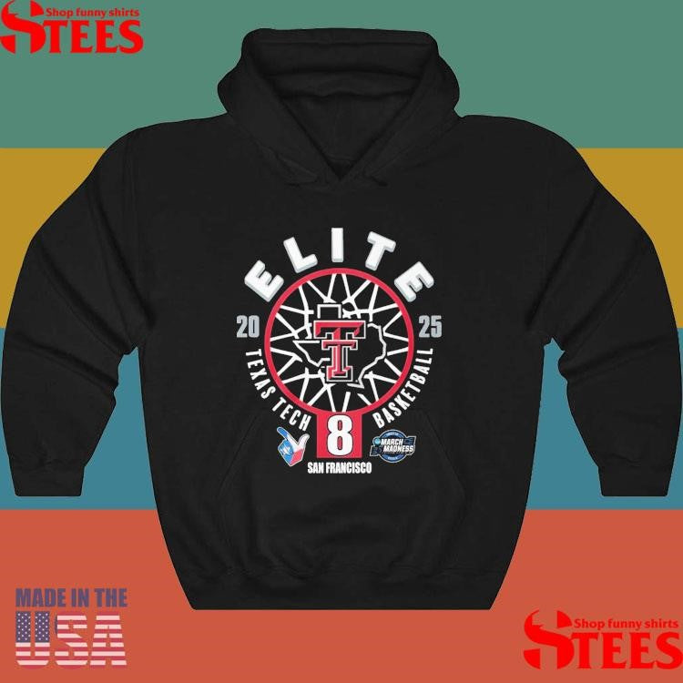 Texas Tech Red Raiders 2025 Ncaa Men’s Elite 8 One Away Shirts