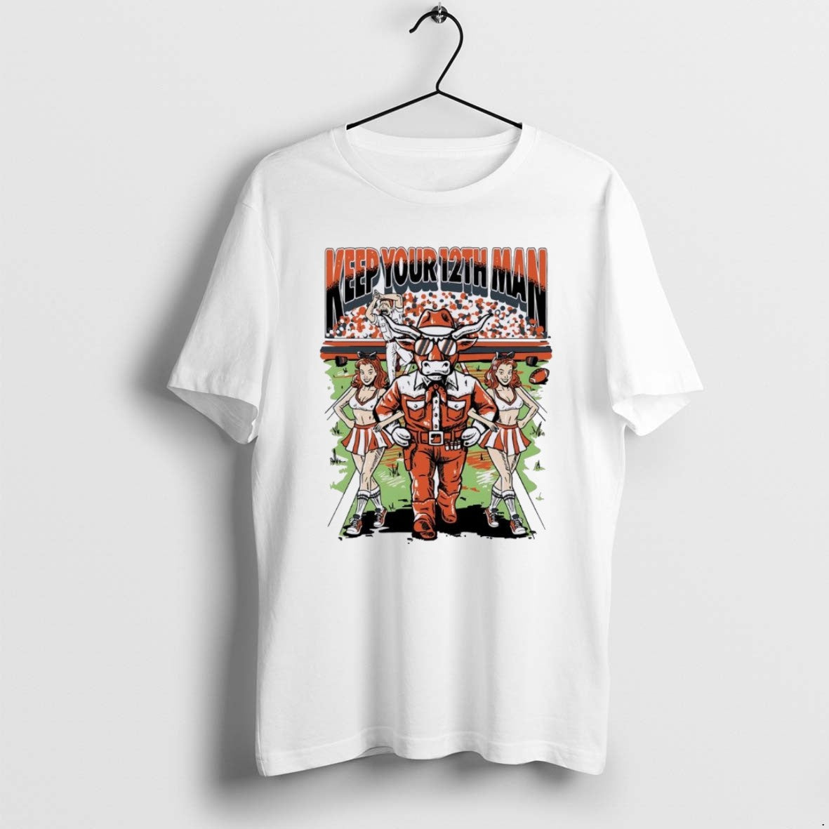 Official Texas Longhorns Keep Your 12th Man Christmas Christmas