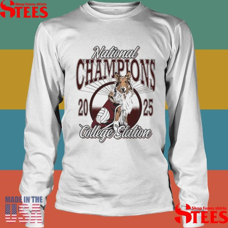 Texas volleyball national champions volleyball college station T-shirt
