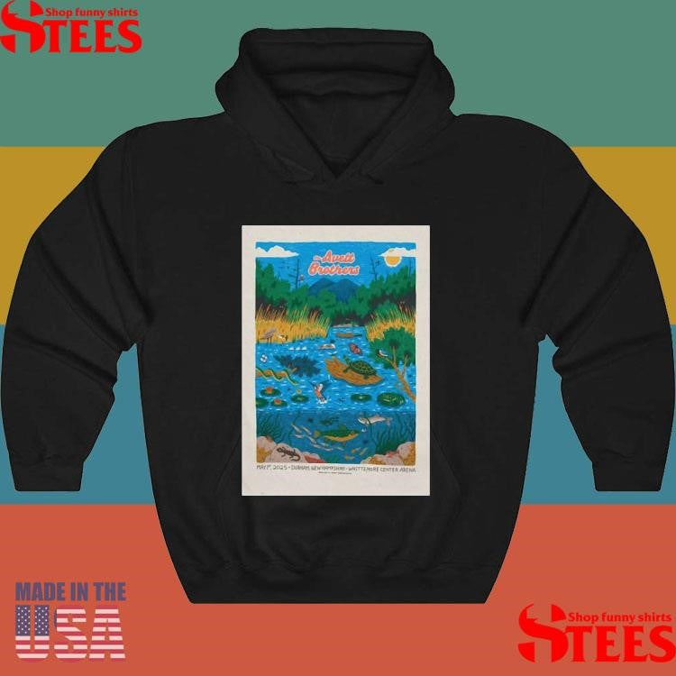 The Avett Brothers Concert Durham, Nh, Hittemore Center Arena May 1 2025 Poster Shirts