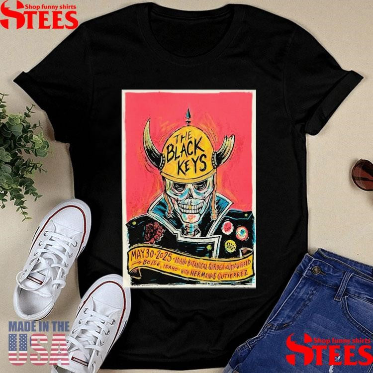 The Black Keys May 30 2025 Outlaw Field At The Idaho Botanical Garden Shirts