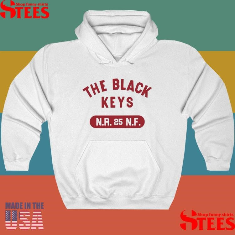 The Black Keys Red Nr 25 Nf Shirts