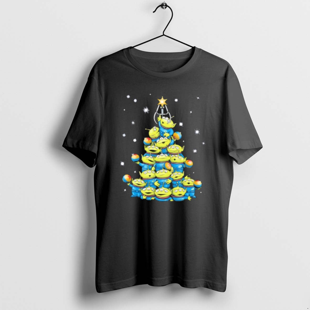Official The Claw Mas Little Green Men Christmas Tree